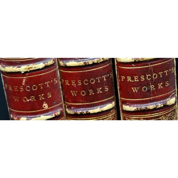 1873: History of the Reign of Phillip the 2nd King of Spain 3 Vol Prescott Books - Picture 3 of 12